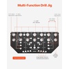 image:imageVEVOR Doweling Jig Kit Self Centering Dowel Drill Jig for Straight Holes Aluminum Alloy Woodworking Tools with 6 Drill Guide Bushings Adjustable Width for Wood Working Drilling and MarkingPro