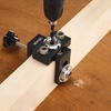 image:imageVEVOR Doweling Jig Kit Self Centering Dowel Drill Jig for Straight Holes Aluminum Alloy Woodworking Tools with 6 Drill Guide Bushings Adjustable Width for Wood Working Drilling and MarkingUltra