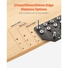 image:imageVEVOR Doweling Jig Kit Self Centering Dowel Drill Jig for Straight Holes Aluminum Alloy Woodworking Tools with 6 Drill Guide Bushings Adjustable Width for Wood Working Drilling and MarkingPro