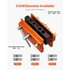 image:imageVEVOR Doweling Jig Kit Self Centering Dowel Drill Jig for Straight Holes Aluminum Alloy Woodworking Tools with 6 Drill Guide Bushings Adjustable Width for Wood Working Drilling and MarkingPro