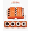 image:imageVEVOR Doweling Jig Kit Self Centering Dowel Drill Jig for Straight Holes Aluminum Alloy Woodworking Tools with 6 Drill Guide Bushings Adjustable Width for Wood Working Drilling and MarkingPro