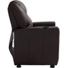 image:imageVEVOR Kids Reclining Chair Toddler Recliner with 2 Cup Holders and 4 Pockets 107 to 126 Adjustable Back EasytoClean PU Leather Recliner Couch with Footrest for Boys Girls amp Children BlueBrown