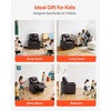 image:imageVEVOR Kids Reclining Chair Toddler Recliner with 2 Cup Holders and 4 Pockets 107 to 126 Adjustable Back EasytoClean PU Leather Recliner Couch with Footrest for Boys Girls amp Children BlueBrown