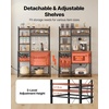 image:imageVEVOR Kitchen Bakers Rack with Power Outlets 236 x 157 x 551 Inch Microwave Stand with Builtin Power Strip amp 46 Ft Cord 8 SShaped Hooks for Dish Storage Spice Jars Coffee Bar Organization354 x 157 x 709