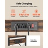 image:imageVEVOR Kitchen Bakers Rack with Power Outlets 236 x 157 x 551 Inch Microwave Stand with Builtin Power Strip amp 46 Ft Cord 8 SShaped Hooks for Dish Storage Spice Jars Coffee Bar Organization354 x 157 x 709