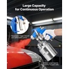 image:imageVEVOR LVLP Air Spray Gun Gravity Feed Paint Sprayer Gun with 3 Nozzles 131417mm 600ml Capacity Automotive Paint Sprayer with Air Regulator for Furniture Car Painting Home ImprovementSiphon 18 mm