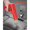 image:imageVEVOR Plastic Welding Kit 220W Plastic Welder Gun with 800PCS Hot Staples amp 56PCS Welding Rods Professional Hot Staple Welding Gun with LED Light Carrying Case for Kayak Toys Car Bumper Repair100W Gun