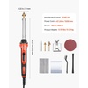 image:imageVEVOR Plastic Welding Kit 220W Plastic Welder Gun with 800PCS Hot Staples amp 56PCS Welding Rods Professional Hot Staple Welding Gun with LED Light Carrying Case for Kayak Toys Car Bumper Repair60W100W DualPower