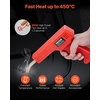 image:imageVEVOR Plastic Welding Kit 220W Plastic Welder Gun with 800PCS Hot Staples amp 56PCS Welding Rods Professional Hot Staple Welding Gun with LED Light Carrying Case for Kayak Toys Car Bumper Repair100W Gun