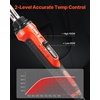 image:imageVEVOR Plastic Welding Kit 220W Plastic Welder Gun with 800PCS Hot Staples amp 56PCS Welding Rods Professional Hot Staple Welding Gun with LED Light Carrying Case for Kayak Toys Car Bumper Repair60W100W DualPower