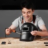 image:imageVEVOR Plastic Welding Kit 220W Plastic Welder Gun with 800PCS Hot Staples amp 56PCS Welding Rods Professional Hot Staple Welding Gun with LED Light Carrying Case for Kayak Toys Car Bumper Repair100W Gun  60 W100W Soldering Iron
