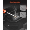 image:imageVEVOR Plastic Welding Kit 220W Plastic Welder Gun with 800PCS Hot Staples amp 56PCS Welding Rods Professional Hot Staple Welding Gun with LED Light Carrying Case for Kayak Toys Car Bumper Repair60W100W DualPower