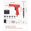 image:imageVEVOR Plastic Welding Kit 220W Plastic Welder Gun with 800PCS Hot Staples amp 56PCS Welding Rods Professional Hot Staple Welding Gun with LED Light Carrying Case for Kayak Toys Car Bumper Repair100W Gun  60 W100W Soldering Iron