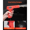 image:imageVEVOR Plastic Welding Kit 220W Plastic Welder Gun with 800PCS Hot Staples amp 56PCS Welding Rods Professional Hot Staple Welding Gun with LED Light Carrying Case for Kayak Toys Car Bumper Repair100W Gun  60 W100W Soldering Iron