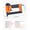 image:imageVEVOR Pneumatic Staple Gun 20 Gauge T50 Pneumatic Upholstery Stapler for 716 Crown 53258 Length Staples 70110 PSI Air Staple Gun for Woodworking Upholstering Fabric Crafts DIY Projectssmall