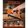image:imageVEVOR Pneumatic Staple Gun 20 Gauge T50 Pneumatic Upholstery Stapler for 716 Crown 53258 Length Staples 70110 PSI Air Staple Gun for Woodworking Upholstering Fabric Crafts DIY Projectsxsmall