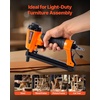 image:imageVEVOR Pneumatic Staple Gun 20 Gauge T50 Pneumatic Upholstery Stapler for 716 Crown 53258 Length Staples 70110 PSI Air Staple Gun for Woodworking Upholstering Fabric Crafts DIY Projectssmall