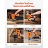 image:imageVEVOR Pneumatic Staple Gun 20 Gauge T50 Pneumatic Upholstery Stapler for 716 Crown 53258 Length Staples 70110 PSI Air Staple Gun for Woodworking Upholstering Fabric Crafts DIY Projectslarge