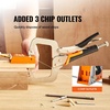image:imageVEVOR Pocket Hole Jig Kit Adjustable and Easy to Use Pocket Hole Jig System with Step Drills Wrenches Drill Stop Rings Screws and Square Drive Bits Dual Scale Marks for DIY Carpentry ProjectsOrange