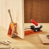 image:imageVEVOR Pocket Hole Jig Kit Adjustable and Easy to Use Pocket Hole Jig System with Step Drills Wrenches Drill Stop Rings Screws and Square Drive Bits Dual Scale Marks for DIY Carpentry ProjectsOrange