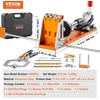 image:imageVEVOR Pocket Hole Jig Kit Adjustable and Easy to Use Pocket Hole Jig System with Step Drills Wrenches Drill Stop Rings Screws and Square Drive Bits Dual Scale Marks for DIY Carpentry ProjectsOrange