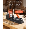 image:imageVEVOR Pocket Hole Jig Kit Adjustable and Easy to Use Pocket Hole Jig System with Step Drills Wrenches Drill Stop Rings Screws and Square Drive Bits Dual Scale Marks for DIY Carpentry ProjectsBlack