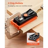 image:imageVEVOR Pocket Hole Jig Kit Adjustable and Easy to Use Pocket Hole Jig System with Step Drills Wrenches Drill Stop Rings Screws and Square Drive Bits Dual Scale Marks for DIY Carpentry ProjectsOrange