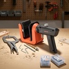 image:imageVEVOR Pocket Hole Jig Kit Adjustable and Easy to Use Pocket Hole Jig System with Step Drills Wrenches Drill Stop Rings Screws and Square Drive Bits Dual Scale Marks for DIY Carpentry ProjectsBlack
