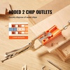 image:imageVEVOR Pocket Hole Jig Kit EasytoUse for Wood Projects Comes with Step Drills Stop Collars Hex Keys amp Driver Bits Features Dual Scales for DIY WoodworkingMini
