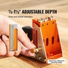 image:imageVEVOR Pocket Hole Jig Kit EasytoUse for Wood Projects Comes with Step Drills Stop Collars Hex Keys amp Driver Bits Features Dual Scales for DIY WoodworkingPro
