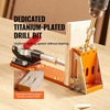 image:imageVEVOR Pocket Hole Jig Kit EasytoUse for Wood Projects Comes with Step Drills Stop Collars Hex Keys amp Driver Bits Features Dual Scales for DIY WoodworkingPro