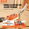 image:imageVEVOR Pocket Hole Jig Kit EasytoUse for Wood Projects Comes with Step Drills Stop Collars Hex Keys amp Driver Bits Features Dual Scales for DIY WoodworkingMini