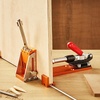 image:imageVEVOR Pocket Hole Jig Kit EasytoUse for Wood Projects Comes with Step Drills Stop Collars Hex Keys amp Driver Bits Features Dual Scales for DIY WoodworkingUltra