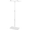 image:imageVEVOR Podium Stand 41Inch Wooden Lectern Laptop Desk with Wide Reading Surface and Storage Shelf Edge Stopper Elegant Design FloolStanding for Classroom Conference Church and PresentationPortable Lectern