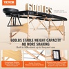 image:imageVEVOR Portable Massage Table 28 W 2 Folding Lightweight Massage Table 8Level Height Adjustable Salon Tattoo Bed Spa Table with Headrest Armrests Hand Pallet amp Carrying Bag 600LBS28inch600lbs