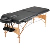 image:imageVEVOR Portable Massage Table 28 W 2 Folding Lightweight Massage Table 8Level Height Adjustable Salon Tattoo Bed Spa Table with Headrest Armrests Hand Pallet amp Carrying Bag 600LBS28inch600lbs
