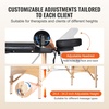 image:imageVEVOR Portable Massage Table 28 W 2 Folding Lightweight Massage Table 8Level Height Adjustable Salon Tattoo Bed Spa Table with Headrest Armrests Hand Pallet amp Carrying Bag 600LBS28inch600lbs