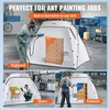 image:imageVEVOR Portable Paint Booth Larger Spray Tent with Builtin Floor amp Mesh Screen Windproof Hooks for Furniture DIY Hobby Tool 75x52x52ft Spray Paint Shelter75x52x52Ft