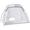 image:imageVEVOR Portable Paint Booth Larger Spray Tent with Builtin Floor amp Mesh Screen Windproof Hooks for Furniture DIY Hobby Tool 75x52x52ft Spray Paint Shelter75x52x52Ft