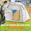 image:imageVEVOR Portable Paint Booth Larger Spray Tent with Builtin Floor amp Mesh Screen Windproof Hooks for Furniture DIY Hobby Tool 75x52x52ft Spray Paint Shelter75x52x52Ft