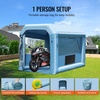 image:imageVEVOR Portable Paint Booth Larger Spray Tent with Builtin Floor amp Mesh Screen Windproof Hooks for Furniture DIY Hobby Tool 75x52x52ft Spray Paint Shelter10x85x85Ft