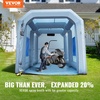 image:imageVEVOR Portable Paint Booth Larger Spray Tent with Builtin Floor amp Mesh Screen Windproof Hooks for Furniture DIY Hobby Tool 75x52x52ft Spray Paint Shelter13x10x9Ft
