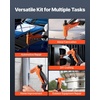 image:imageVEVOR Rivet Nut Tool Kit 17Inch Rivnut Tool Kit with 13 Mandrels and 130 Nuts Metric and SAE Size M3 M4 M5 M6 M8 M10 M12 1213 832 1024 1420 51618 3816 UNC a Carrying CaseRIVET NUT TOOL