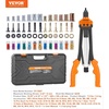 image:imageVEVOR Rivet Nut Tool Kit 17Inch Rivnut Tool Kit with 13 Mandrels and 130 Nuts Metric and SAE Size M3 M4 M5 M6 M8 M10 M12 1213 832 1024 1420 51618 3816 UNC a Carrying CaseRIVET NUT TOOL