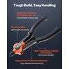 image:imageVEVOR Rivet Nut Tool Kit 17Inch Rivnut Tool Kit with 13 Mandrels and 130 Nuts Metric and SAE Size M3 M4 M5 M6 M8 M10 M12 1213 832 1024 1420 51618 3816 UNC a Carrying CaseRIVET NUT TOOL