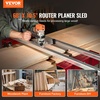 image:imageVEVOR Router Sled 60 inches Portable and Adjustable Slab Flattening Jig DIY Woodworking Router Sled for Flattening Slabs for Wood Flattening Home DIY