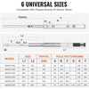 image:imageVEVOR Soft Close Drawer Slides 10 Pairs 22 Inch Heavy Duty Full Extension Side Mount Ball Bearing Drawer Glides Kitchen Cabinet Rails 100LB Load Capacity6 Pairs with Soft Close