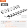 image:imageVEVOR Soft Close Drawer Slides 10 Pairs 22 Inch Heavy Duty Full Extension Side Mount Ball Bearing Drawer Glides Kitchen Cabinet Rails 100LB Load Capacity6 Pairs with Soft Close