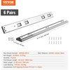 image:imageVEVOR Soft Close Drawer Slides 10 Pairs 22 Inch Heavy Duty Full Extension Side Mount Ball Bearing Drawer Glides Kitchen Cabinet Rails 100LB Load Capacity6 Pairs with Soft Close