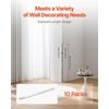 image:imageVEVOR Stainless Steel Wall Corner Protector 1 x 1 x 48 inch 10 Pack Metal Corner Guards 304 Stainless Steel Edge Trim 90Degree Angle for HomeOfficeCommercial Wall Protection with 3m Tape